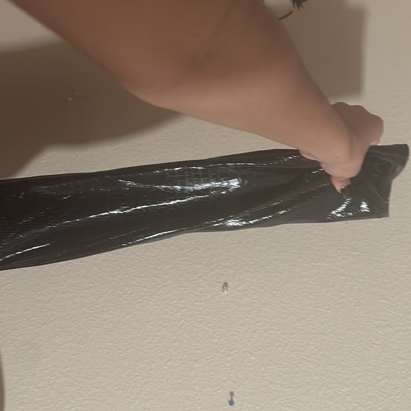 10/10 quality worn once black reptile skin boots - Picture 2 of 3